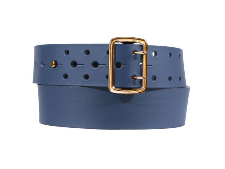 Ceinture Tissée Unisexe - Largeur 3,3 Cm, Boucle Métal, 33 Coloris, Cuir Synthétique Extensible