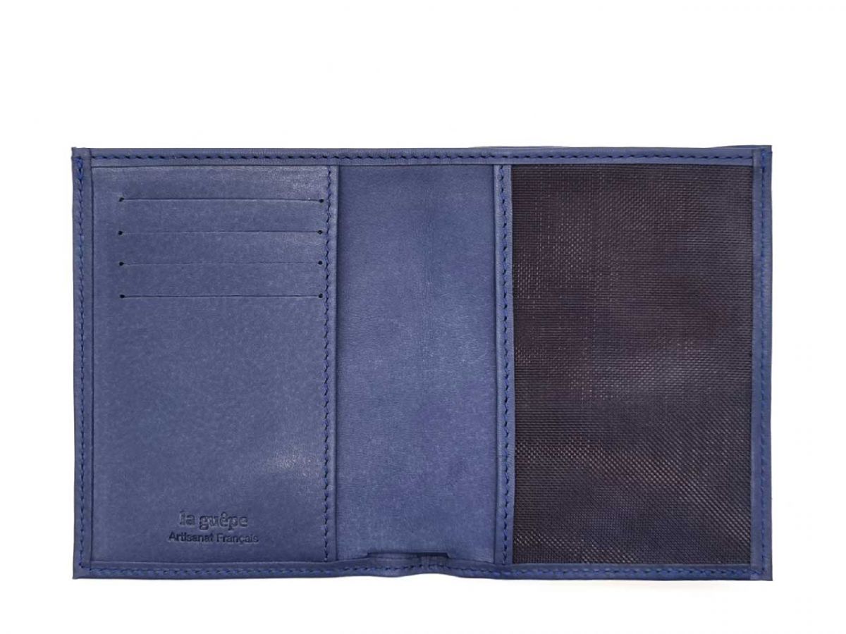 Portefeuille En Cuir Italien Modamoda P10 - Pochette Avec Mousqueton Pour Protège-Dents Et Petits Objets