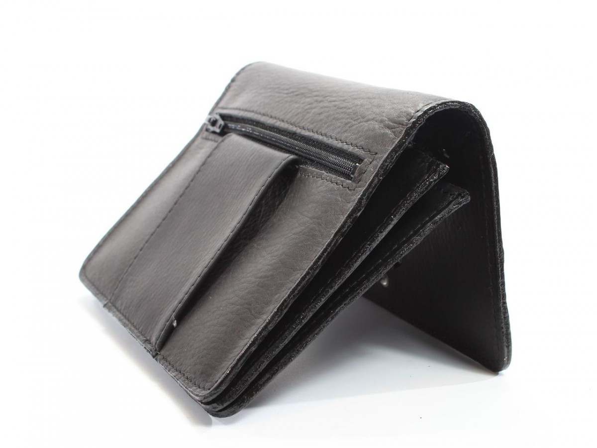 Portefeuille Homme En Cuir Véritable Matador #LUGO – Protection RFID – Compartiment Secret – Boîte Cadeau Incluse