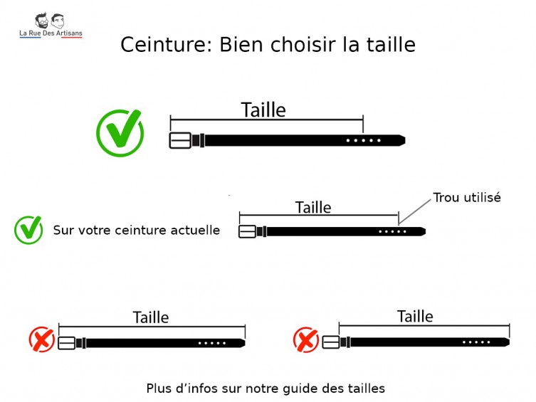 T90cm - Ceinture cuir doublé gold, boucle rectangle acier poli 5029