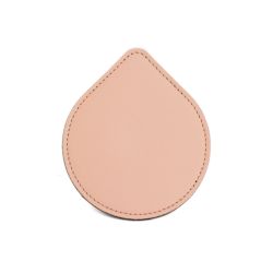 Sous-Verre goutte en cuir rose, set de 6