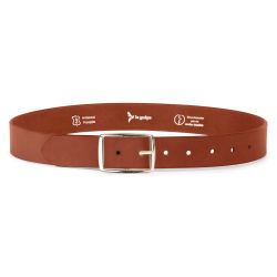 Ceinture cuir gold, boucle rectangulaire, moderne, dorée - 35mm - 4120