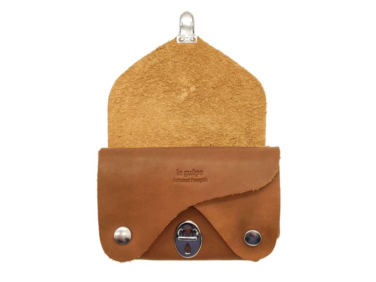Porte-monnaie original en cuir gold - 414