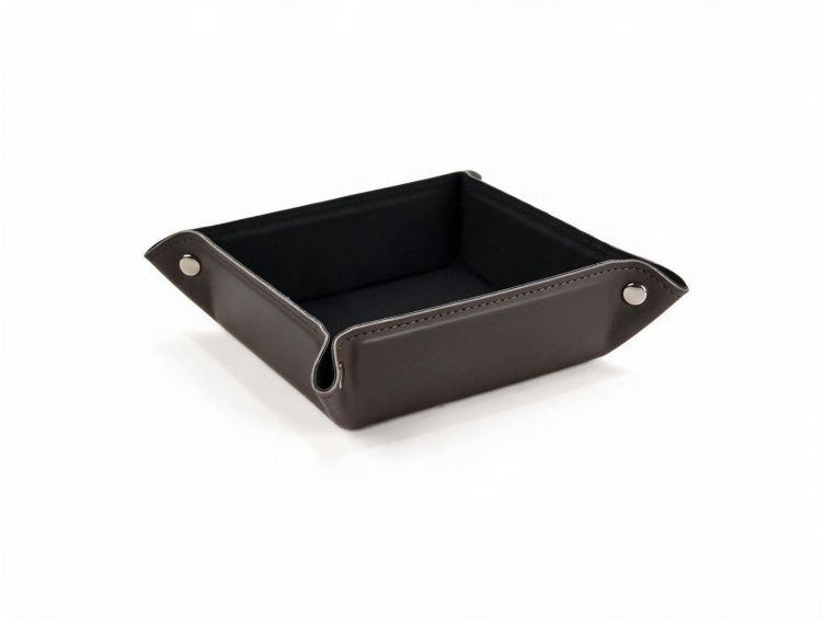 Vide poche carré en cuir t-moro - VP502