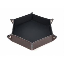 Vide poche hexagonal XL en cuir t-moro- VP506