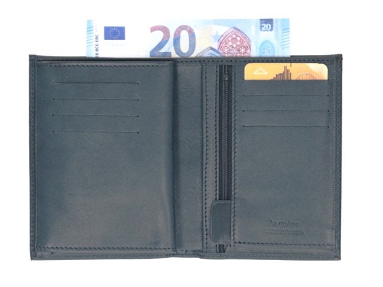Un compagnon de portefeuille en cuir