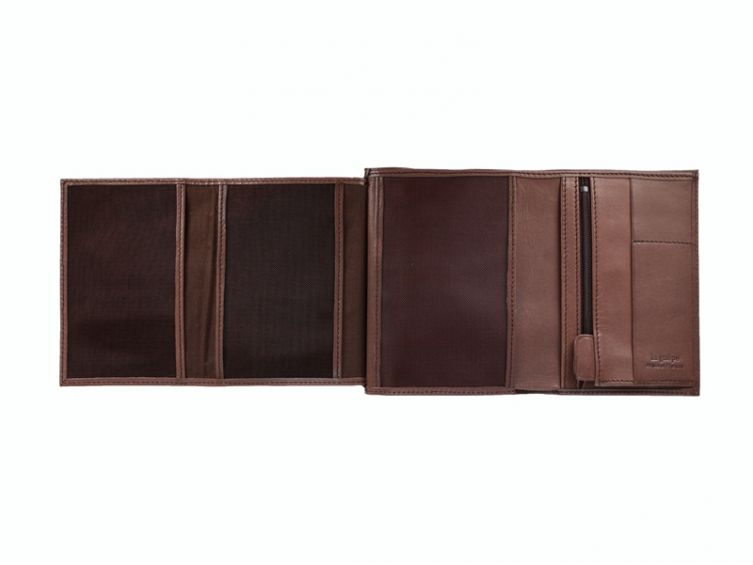 compagnon en cuir pour homme elegant