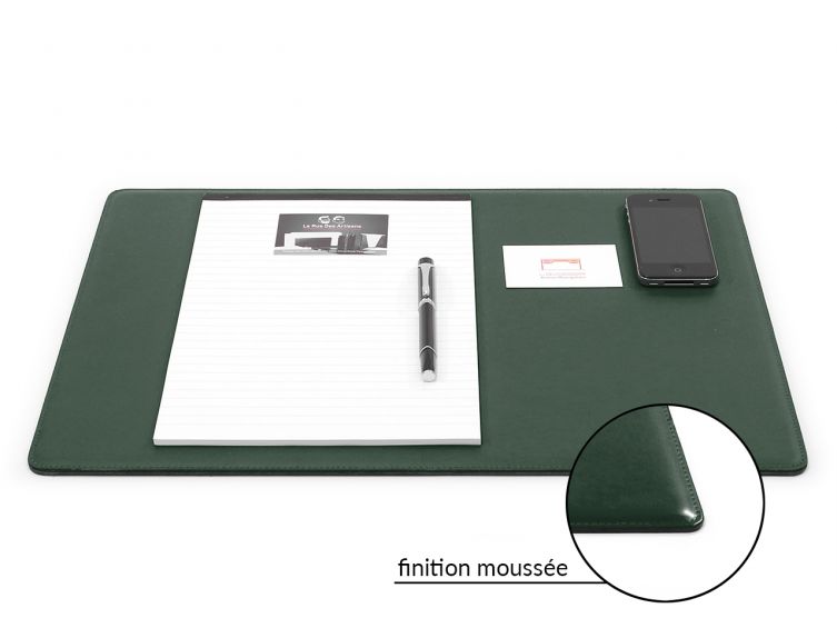 Protection de bureau en cuir