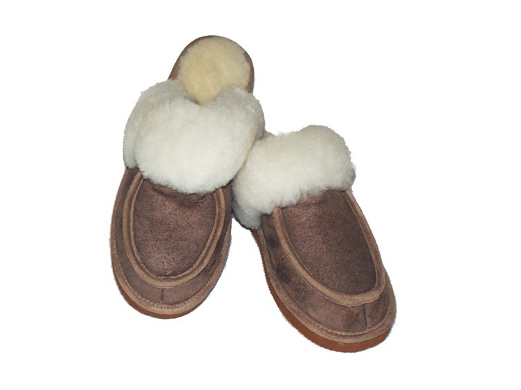 Pantoufles en cuir pour vos chaussures à la mode